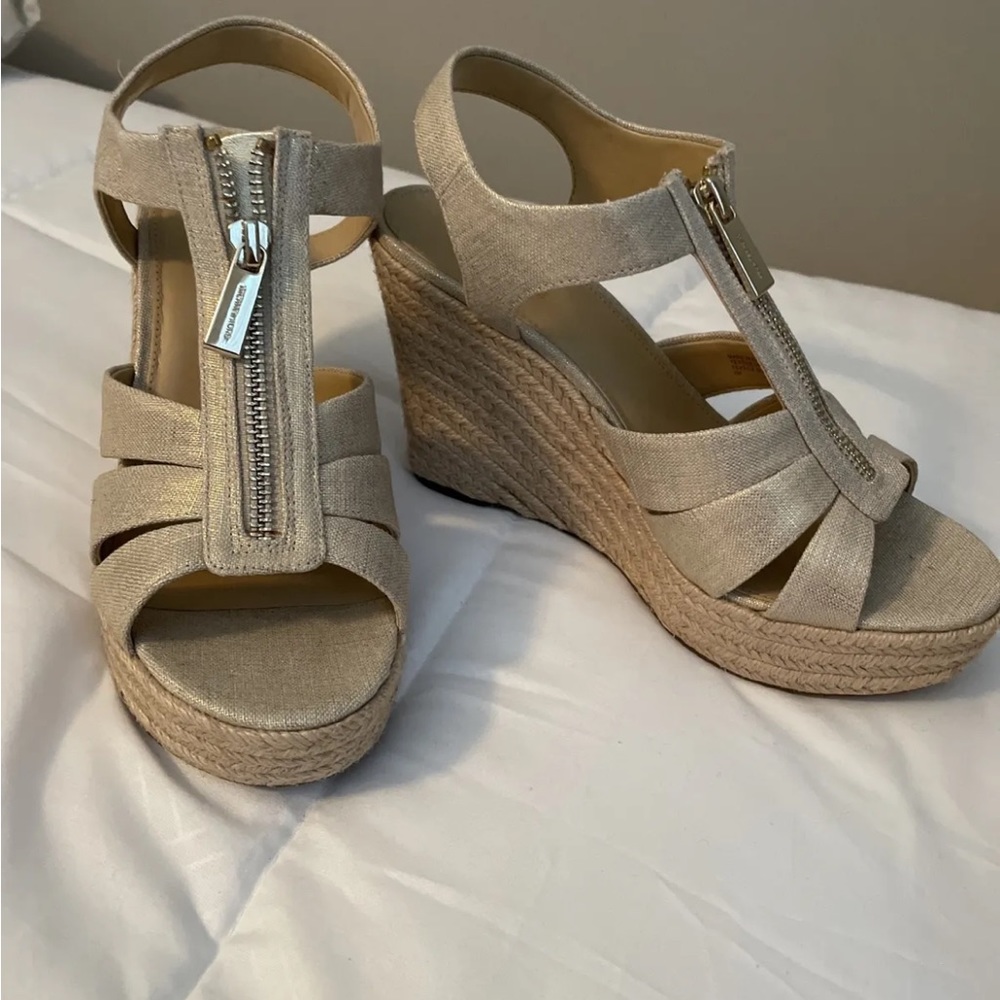 Michael Kors Wedge Sandles Size 7